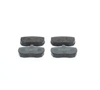 Bosch BP711 - Plaquettes de Frein Avant pour Voiture - Qualité Bosch - Réduction du Bruit et de la Poussière - Certifié ECE-R90 - Sans Cuivre - Jeu de 4 Plaquettes