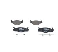 Bosch BP736 - Plaquettes de Frein Avant pour Voiture - Qualité Bosch - Réduction du Bruit et de la Poussière - Certifié ECE-R90 - Sans Cuivre - Jeu de 4 Plaquettes