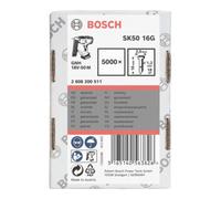 Bosch Broche à tête fraisée Bosch SK50 16G 1,2 mm 16 mm galvanisé Quantité:5000