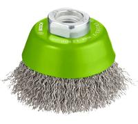 Bosch Accessories brosse boisseau à fils ondulés 1 pièce 2608622061 pour meuleuses angulaires droites à filetage M 10 ou M 14