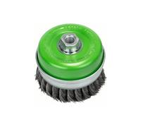 Bosch brosse boisseau acier inoxydable fil torsadé 100 mm 0,35 mm 8500 tr/ min M14