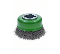 Bosch Brosse boisseau en acier inoxydable X-LOCK 75 fils ondulés 75 mm, 0,3 mm - 2608620728