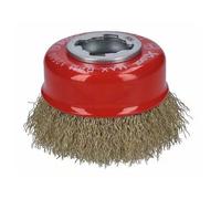 Bosch Brosse boisseau X-LOCK à 75 fils ondulés et laitonnés 75 mm, 0,3 mm, X-LOCK - 2608620730