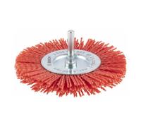 Bosch 1x Brosse circulaire PRO Nylon Longlife avec abrasif enduit pour emmanchement cylindrique 6 mm et perceuse (Ø 100 mm, Professional Accessoire Perceuses/visseuses rotatives)