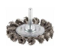 Bosch Brosse circulaire PRO Stainless Steel Longlife Ø70 mm – fils torsadés inox, tige 6 mm