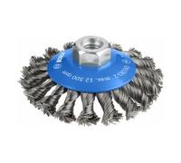 Bosch Brosse conique PRO Steel Longlife, fils torsadés Ø 100 mm 0,5 mm M14 pour acier