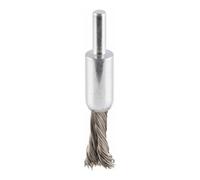 Bosch Brosse pinceau PRO Acier inoxydable Longlife – fils torsadés, emmanchement 6 mm, Ø 10 mm