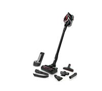 Bosch BSS81POW1 Aspirateur Balai sans Fil 18V Li-Ion 5Ah Noir - Autonomie 35min, Recharge 5.5h, Filtration Sèche, Brosse Sols Durs/Tapisserie