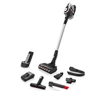 Bosch Serie 8 BSS82SIL1 aspirateur balai et balai électrique Batterie Sec Sans sac Noir, Argent 5 Ah