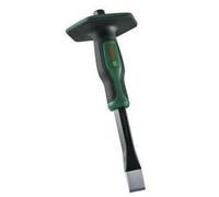 Bosch Ciseau plat pour pierre 22-250 mm (tranchant doublement trempé pour tâches exigeantes ; manche chrome-vanadium ; poignée Softgrip avec protection des mains)