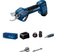 Bosch Pro Pruner Professional cisaille sans fil 2,5 cm 12 V Lithium-Ion (Li-Ion) Noir, Bleu