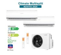 BOSCH CL5000M 82/4 E Climatiseur Dual Split CL2000 12 000 + 18 000 Btu 8,2 kW