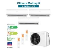 BOSCH CL5000M 82/4 E Climatiseur Trial Split CL2000 9+9+9 Btu 8,2 kW A++/A+ WiFi [EEK: A+++]