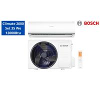 Bosch Climatiseur Monosplit CL200035E+CL2000UW35W 12000 BTU Inverter Wifi