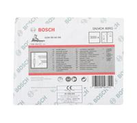 Bosch Clou à tête en D Bosch SN34DK 80RG 3,1 mm rainuré galvanisé 80 mm Quantité:3000