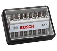 BOSCH Coffret de 8 embouts de vissage Robust Line Sx PH/PZ, version Extra Hard 2607002558