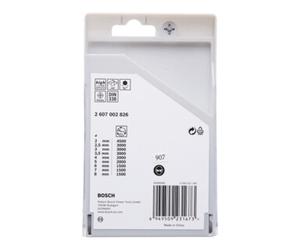 Bosch Coffret de 9 forets hexagonaux HSS PointTeQ, 2 - 8 mm. Pour perceuses visseuses Bosch Quantité:1