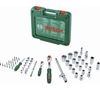 BOSCH Coffret de cliquets 60 pieces 1/4” + 1/2” 1600A039J8