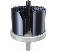 Bosch 7x Coffret de scies trépans avec adaptateur Wood and Drywall (pour Cloison sèche, Bois résineux, Ø 26, 32, 39, 45, 51, 58, 64 mm, Professional Accessoire Perceuses)