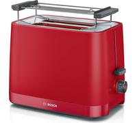 Bosch Compact Toaster | TAT3M124 MyMoment | Nombre de fentes 2 | Matériau du boîtier Plastique | Rouge