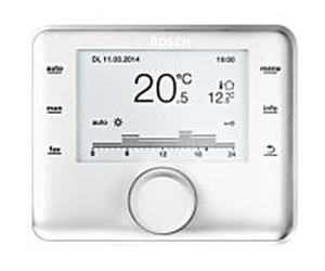 Bosch contrôleur 7738113412 CW 400 jusqu'à 4 circuits de chauffage et de 2 circuits de charge d'eau chaude, la température extérieure contrôlée
