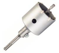 Bosch couronne-trépan + foret de centrage + porte-outil sds-plus