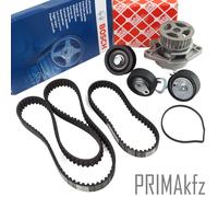 Bosch Courroie Crantée + Rouleaux + Febi Wapu pour VAG 1.4 16V Bca Aua Ape Aub