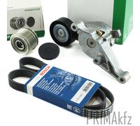 Bosch Courroie + Ina Bras de Serrage Roue Libre pour Audi A3 VW Golf 1.9 2.0 Tdi