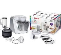 Bosch CreationLine MUM58W20 Robot de cuisine 1000W 7 vitesses 3,9L blanc/argenté