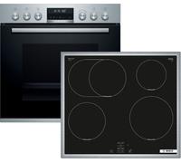 Bosch Cuisinière encastrable HND675LS66 : HEB578BS1 + NIF645CB5E