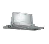 Bosch Hausgeräte DFR097A52 Série 4 Hotte plate 90 cm de large, circulation et évacuation de l'air, fabriquée en Allemagne, moteur EcoSilence Drive silencieux et efficace, éclairage LED uniforme,