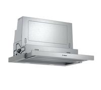 Bosch Serie 4 DFS067A51 hotte Semi-intégrée (semi-encastrée) Métallique, Argent 727,7 m³/h