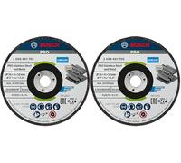 Bosch Disque à ébarber 76x4x10mm Expert for Inox (Lot de 2)