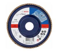 Bosch Disque à lamelles Bosch X431 Standard pour métal, droit, 125 mm, 60, plastique Quantité:10