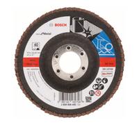 Bosch Disque à lamelles Bosch X571, pour métal, coudé, 115 x 22,23 mm, 40, verre Quantité:10