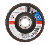 Bosch Disque à lamelles Bosch X571, pour métal, coudé, 115 x 22,23 mm, 60, verre Quantité:10