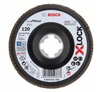 Bosch Disque à lamelles X-LOCK, Metal, G 120, X571, 115mm, K120 - 2608621766