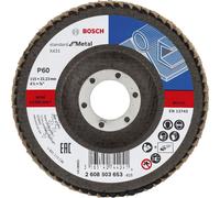 Bosch Accessories 2608603653 Plateau à lamelle X431 standard for metal 115 x 22,23 mm 60