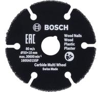 Bosch Disque à tronçonner Carbide Multi Wheel 50 x 10 mm - 1600A01S5X