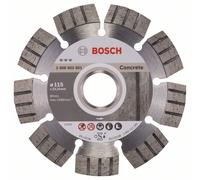 BOSCH Disque à tronçonner diamanté Best for Concrete 115 x 22,23 x 2,2 x 12 mm 2608602651