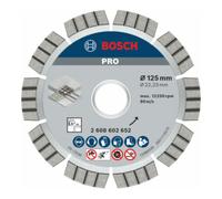 Bosch Disque à tronçonner diamanté 2608602652 best for concrete 125 x 22,23 x 2,2 x 12 mm