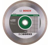 BOSCH disque à tronçonner diamanté Best pour Ceramic, 250 x 30/25,40 x 2,4 x 10 mm, 2608602638