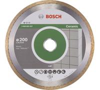 BOSCH disque à tronçonner diamanté standard pour Ceramic, 200 x 25,40 x 1,6 x 7 mm, 2608602537