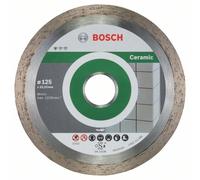 Disque à tronçonner diamanté Standard for Ceramic, 125 x 22,23 x 1,6 x 7 mm, lot de 10 Bosch 2608603232