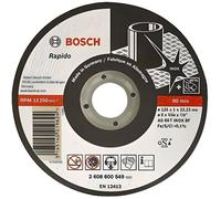 BOSCH Disque à tronçonner pour métal à moyeu plat - 1,0x125mm - Inox