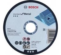 BOSCH Disque à tronçonner Standard pour métal 125 x 1 x 22,23 mm, droit 2608619768