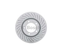 BOSCH Disque De Frein Ø330 Ventilé Avant Droit Pour Porsche Cayman Boxster 982