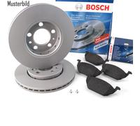 BOSCH Disque De Frein Ensemble De Plaquettes Arrière Pour AUDI A6 4G2 4G5 A7 4GA