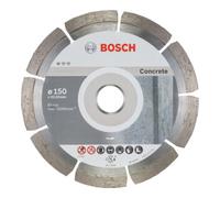 Bosch Disque diamanté Bosch Standard pour le béton, 150 x 22,23 x 2 x 10 mm Quantité:10