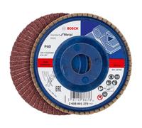 Bosch disque Flap X431. Norme de métal 115 x 23 mm. 40